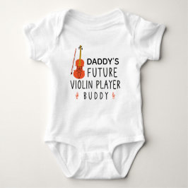 Pappor Future Violin Player Buddy Musician T Shirt