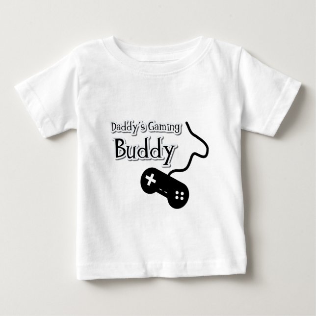 Pappor Gaming Buddy Tee Shirt (Framsida)