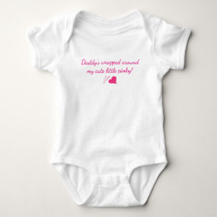 Pappor Girl 3-snap Quick Change Outfit Cutsie Tee