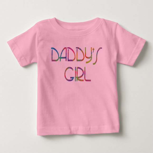 Pappor Girl Baby Shirt Tee (Framsida)