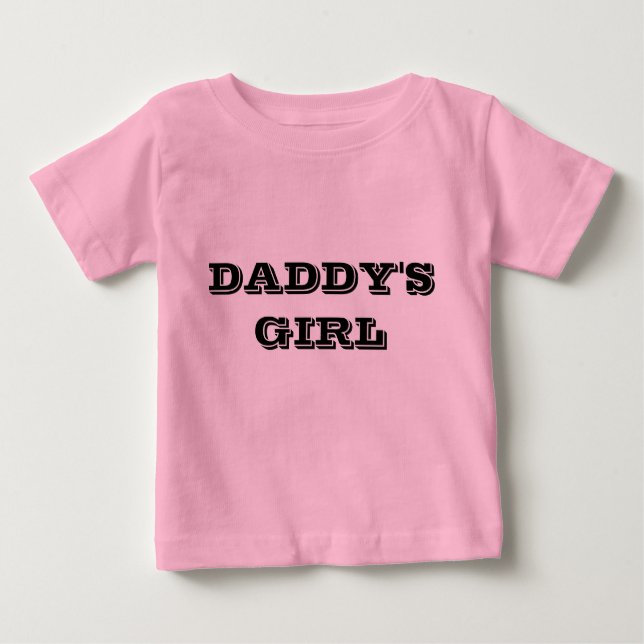 Pappor Girl, Baby T-shirt, Rosa T-shirt (Framsida)
