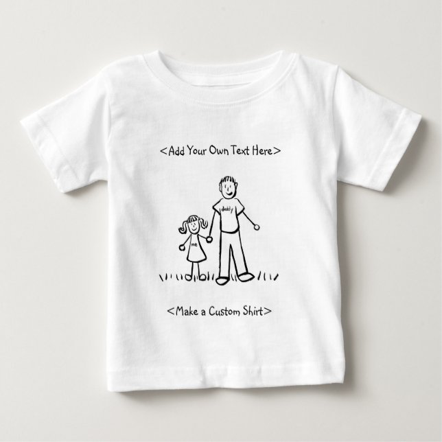 Pappor Girl T-Shirt (Framsida)