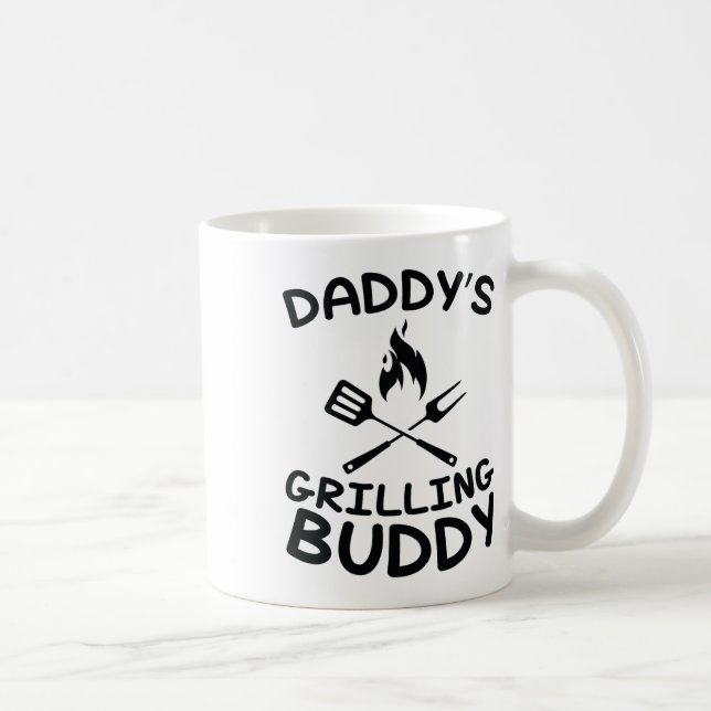 Pappor Grilling Buddy - Kids Bbq Kaffemugg (Höger)