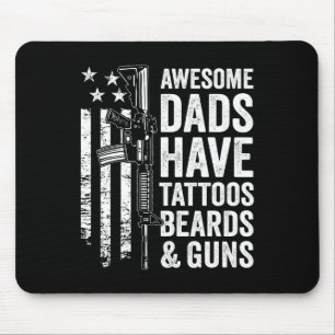 Pappor har Tattoos Beards&amp; Gunnar - Fars dag Musmatta