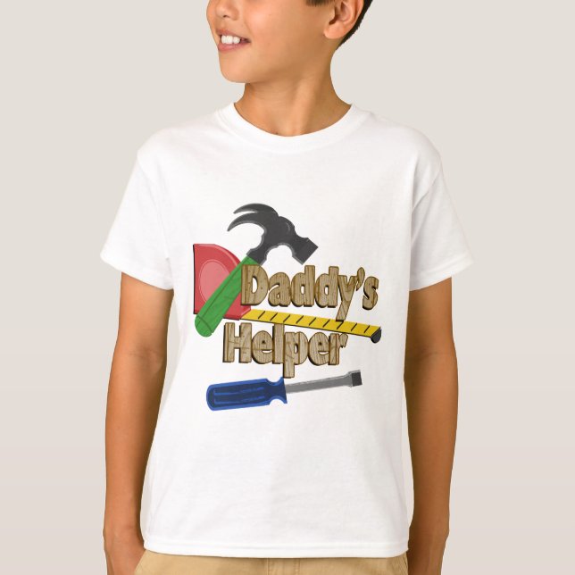 Pappor Helper T-shirt (Framsida)