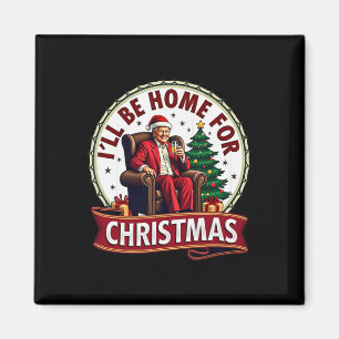 Pappor Hem jag kommer hem till julklapp Sitt Magnet
