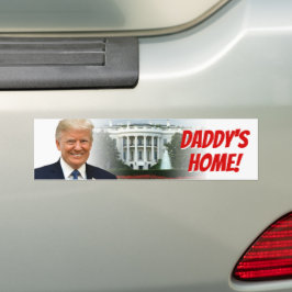 Pappor Hempresident Donald Trump 2024 Win Bildekal