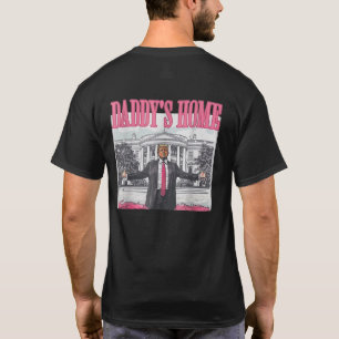 Pappor Hemtrumpens Rosa 2024 Manar Kvinnor T Shirt