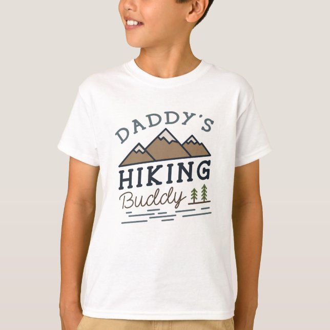 Pappor Hiking Buddy T Shirt (Framsida)