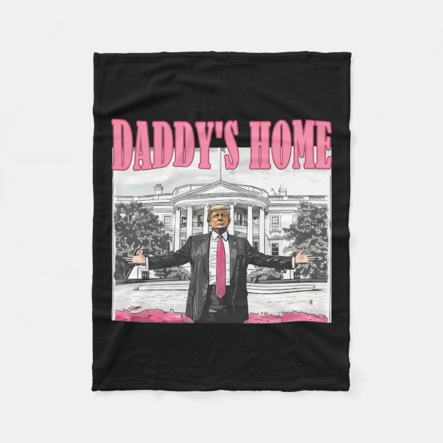 Pappor Home 2024 Fleecefilt (Framsidan)