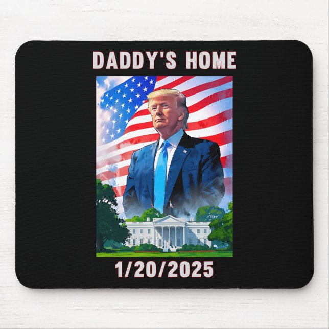Pappor Home Donald Trump 2024 Musmatta (Framsidan)