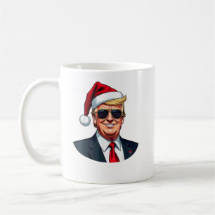 Pappor Home Trump Claus Sunglasses Kaffemugg