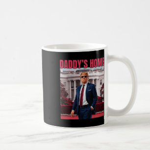 Pappor Home Trump Return 45 47 Funny Trump 2024 Kaffemugg