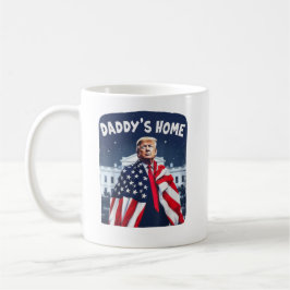 Pappor Home Trump Rosa 2024 Ta Amerika tillbaka Kaffemugg