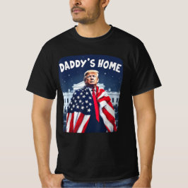 Pappor Home Trump Rosa 2024 Ta Amerika tillbaka T Shirt