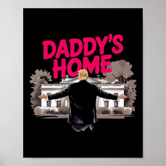 Pappor Home Trump White House Kom Home Trump Won Poster (Framsidan)