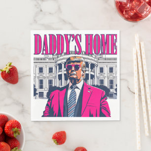 Pappor Home Trump Whitehouse Pappersservett