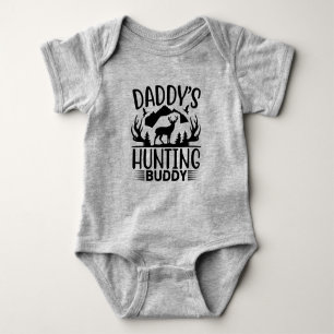 Pappor Hunting Buddy med Hjort T Shirt
