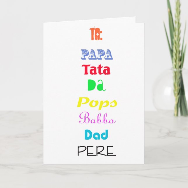 Pappor i världen kort (Framsida)