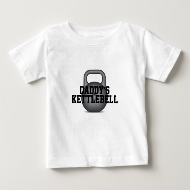 Pappor Kettlebell T Shirt (Framsida)