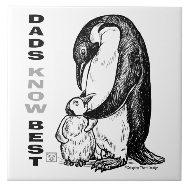 Pappor Know Best Kakelplatta (Framsidan)