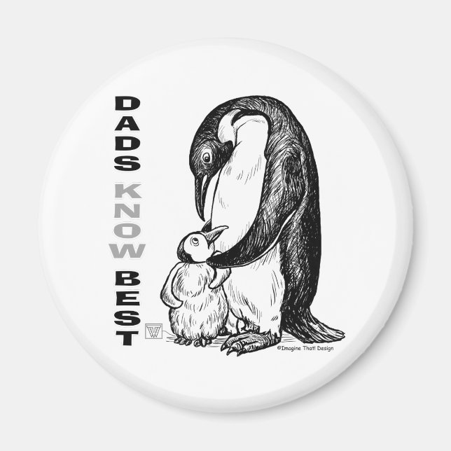 Pappor Know Best Magnet (Framsidan)