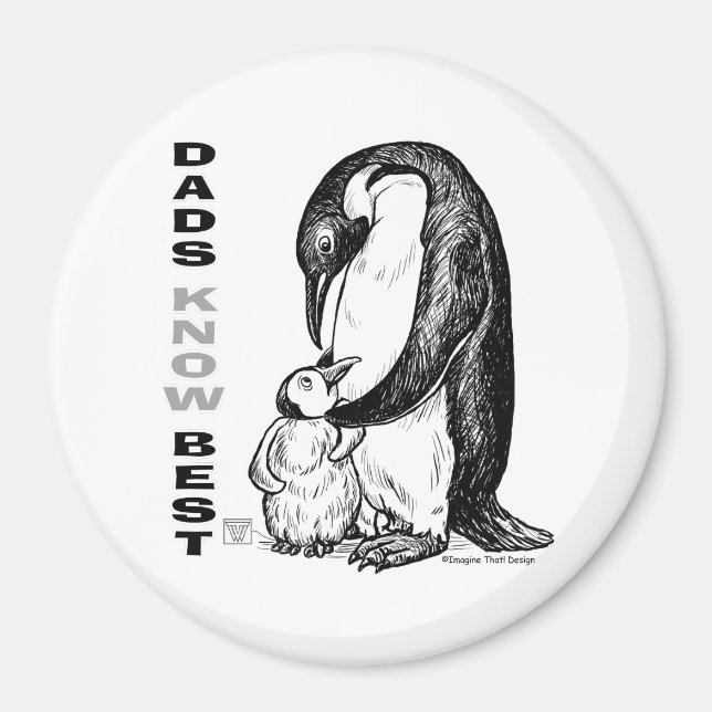 Pappor Know Best Magnet (Framsidan)