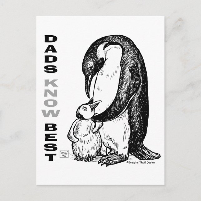 Pappor Know Best Vykort (Framsida)