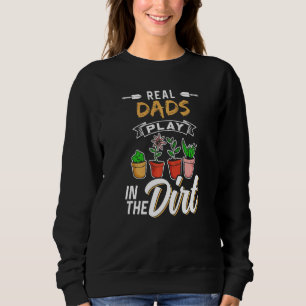 Pappor leker i Dirt Hobby Gardener Garden Garden T Shirt