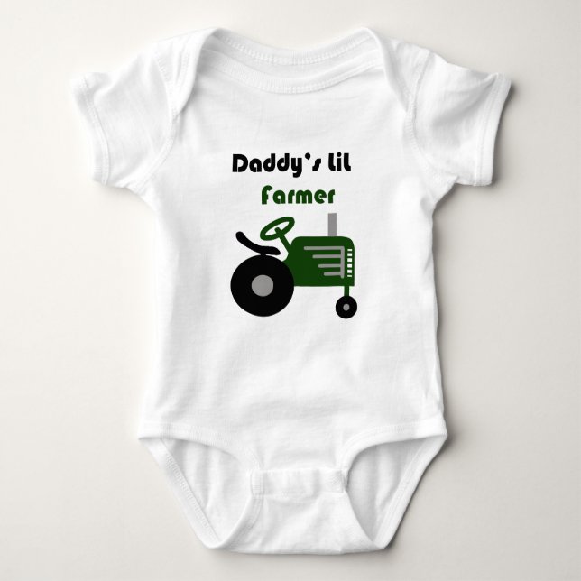 Pappor Lil Farmer Tee (Framsida)