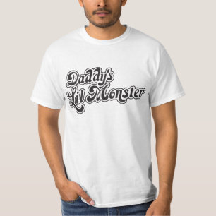Pappor Lil Monster Baseball Stil T-Shirt