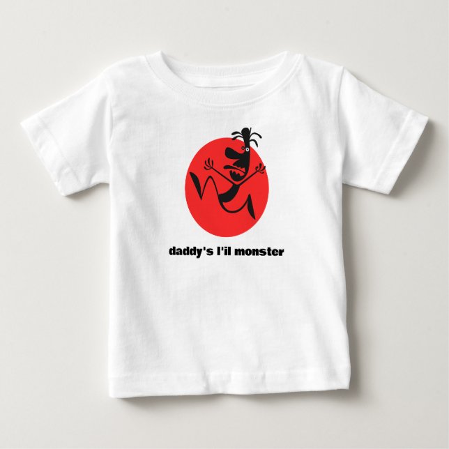 "pappor l'il monster" t shirt (Framsida)