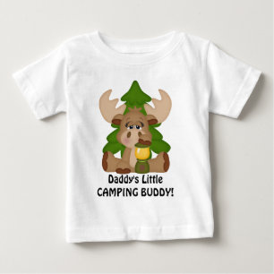 Pappor lilla campingkompis pojke t-shirt