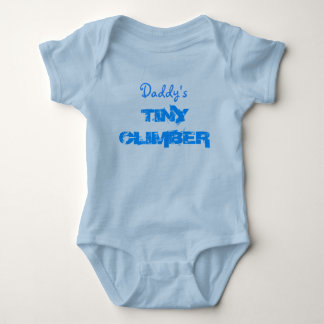 Pappor lilla klättergrävare i baby t-shirt