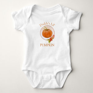 Pappor Lil'Pumpkin Baby 1st Thanksgiving T Shirt