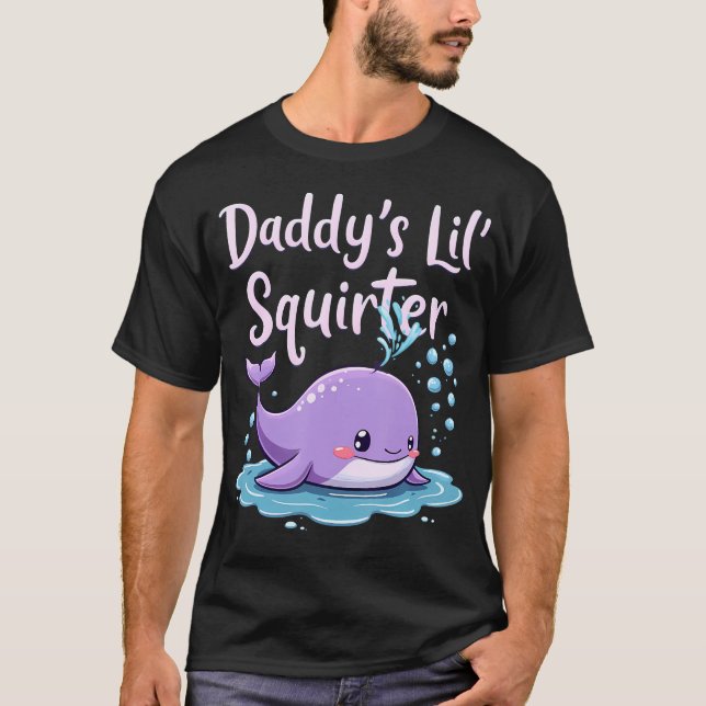 Pappor Lil'Squirter T Shirt (Framsida)
