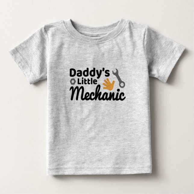 Pappor liten mekanisk t shirt (Framsida)