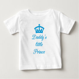 Pappor liten prins, textdesign med krona t shirt