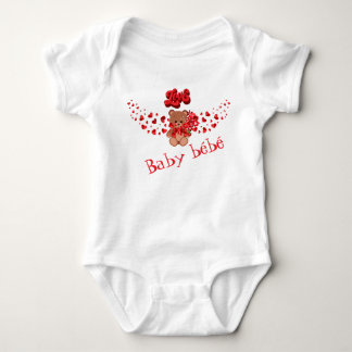 Pappor Little Älskare’ Baby Bodykostym T Shirt