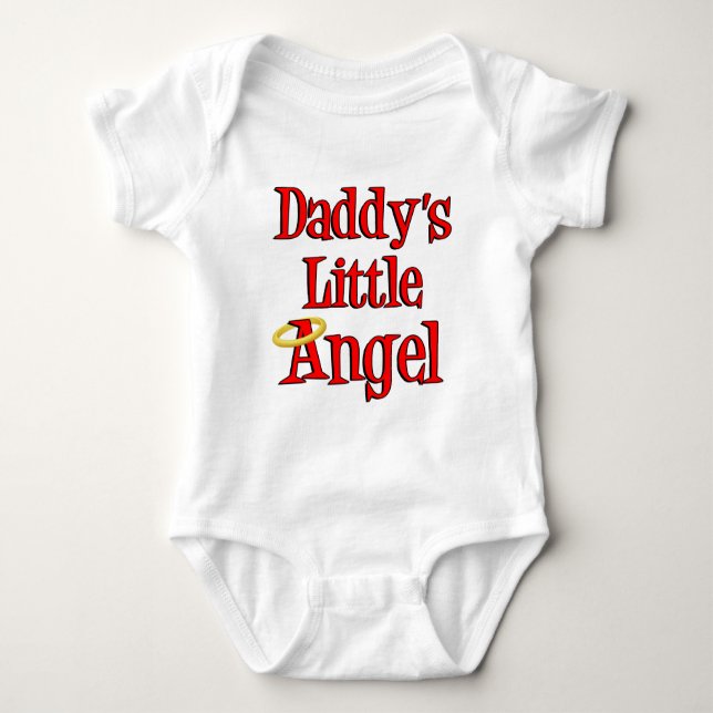 Pappor Little Angel Tee Shirt (Framsida)