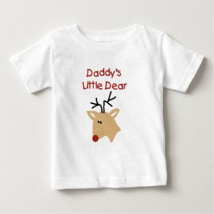 Pappor Little Baby Pappa jul T Shirt