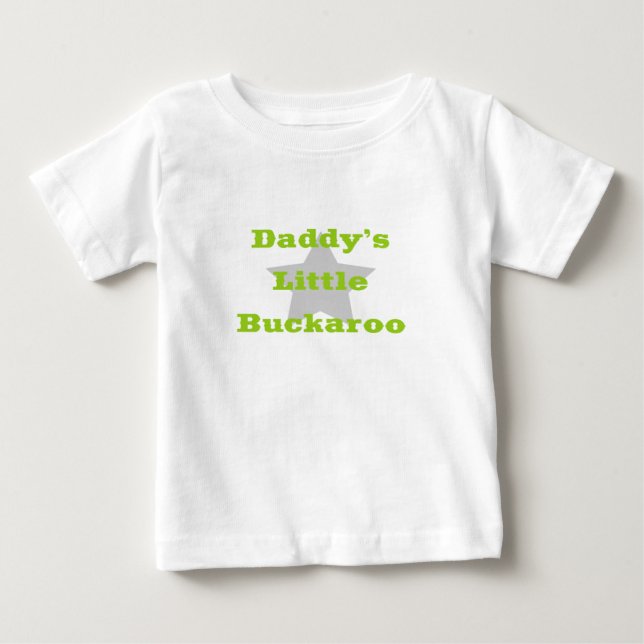 Pappor Little Buckaroo T-shirt (Framsida)