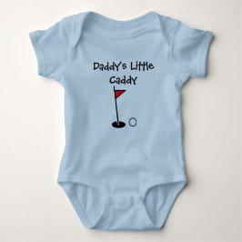 "Pappor Little Caddy" Baby Bodykostymer T Shirt