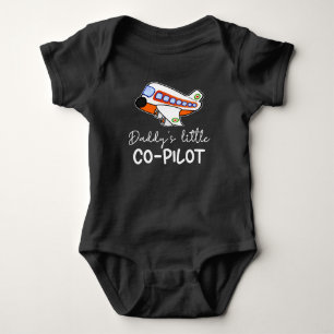 Pappor Little Co-Pilot Framtida pilottröskel T Shirt