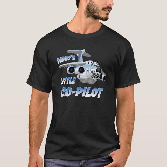 Pappor Little Co Pilot T Shirt (Framsida)