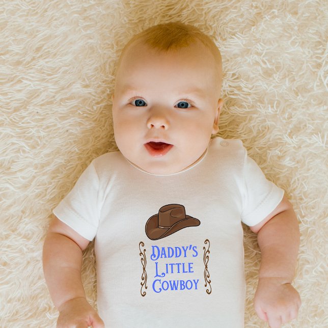 Pappor Little Cowboy T Shirt (Skapare uppladdad)