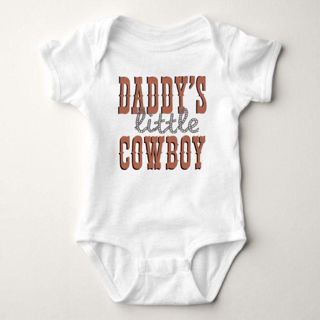 Pappor Little Cowboy Tee (Framsida)