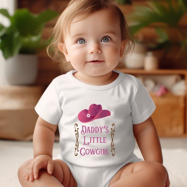 Pappor Little Cowgirl T Shirt (Skapare uppladdad)
