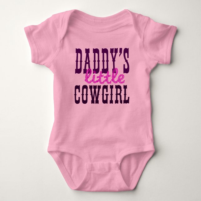 Pappor Little Cowgirl Tee (Framsida)