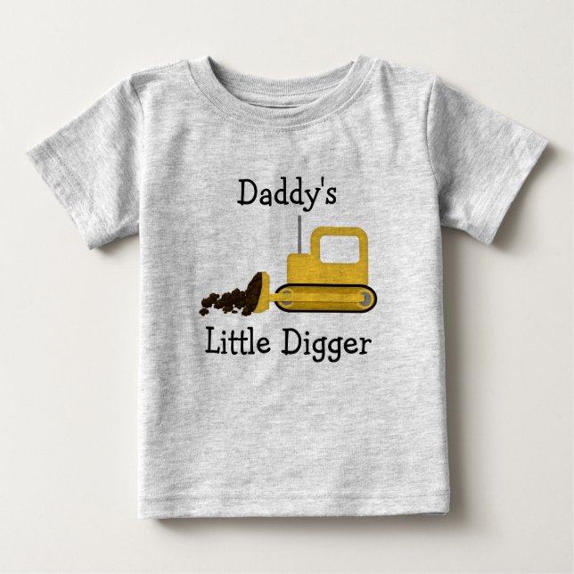 Pappor Little Digger Shirt T (Framsida)